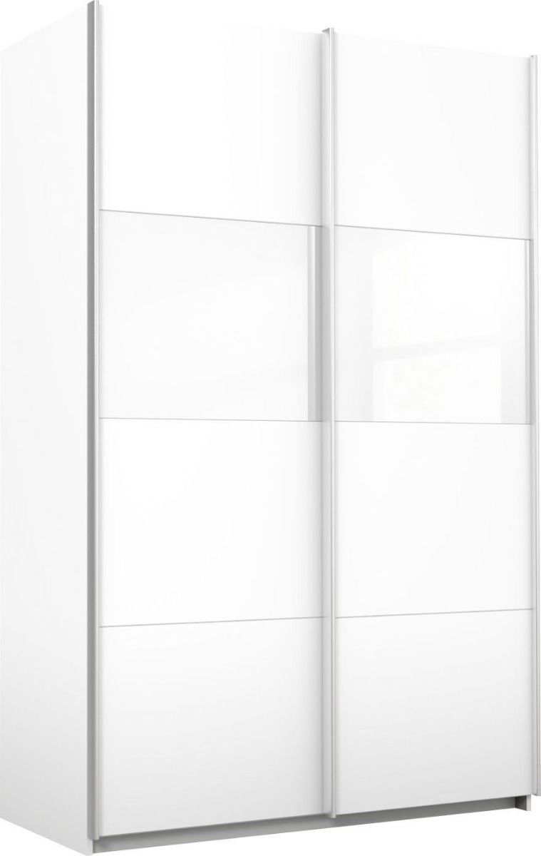 Oakwood Rauch Quadra Silk Grey 2 Gliding Door Wardrobe
