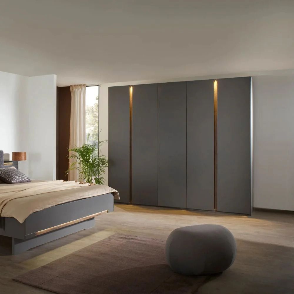 Oakwood Rauch Luana 5 Hinged Door Wardrobe