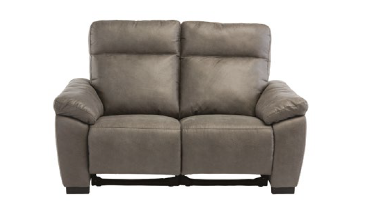 Oakwood Farrah Soft Touch fabric  3 Seater Electric Recliner Sofa