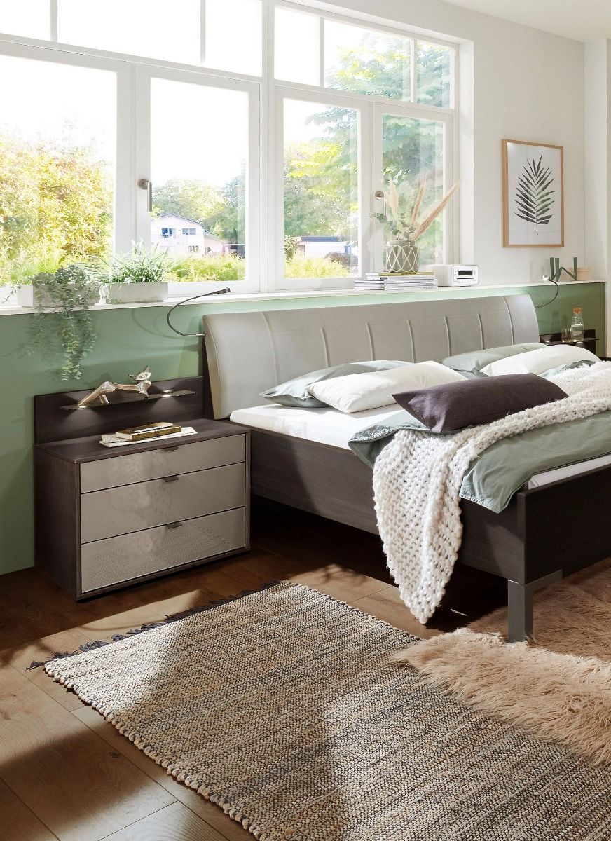 Oakwood Wiemann Quito Mocca Oak Add On Bedside Cabinet Panel