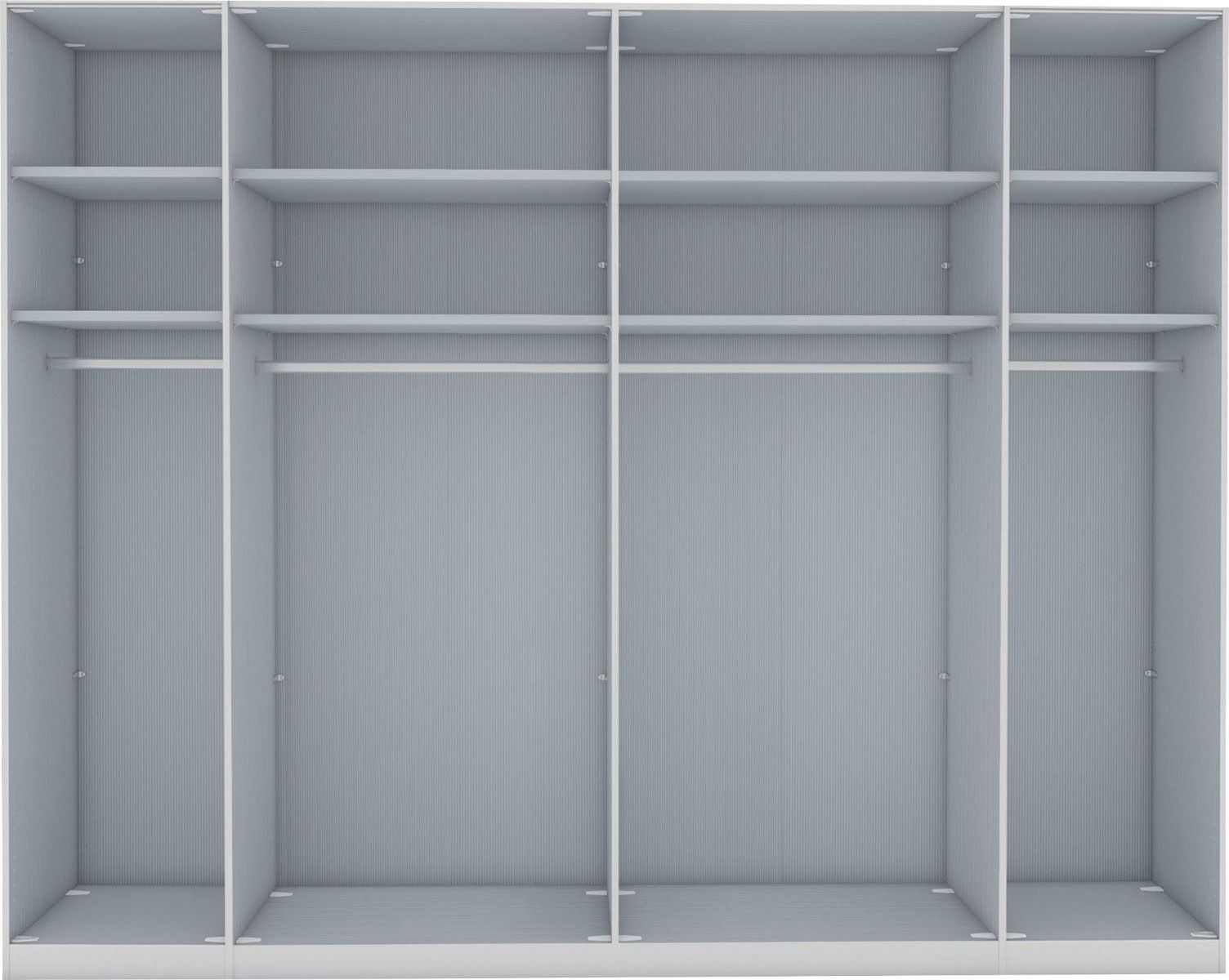 Oakwood Wiemann Monaco 1000 Wardrobe With 6 Hinged Doors