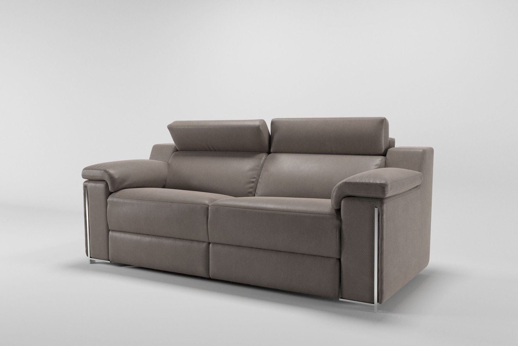 Oakwood Newtrend Concepts Montalcino Italian Leather Sofa