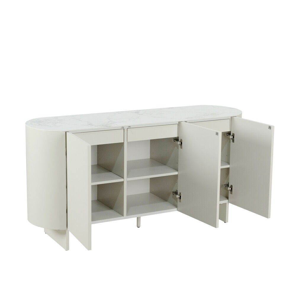 Oakwood Linara 3 Door Sideboard