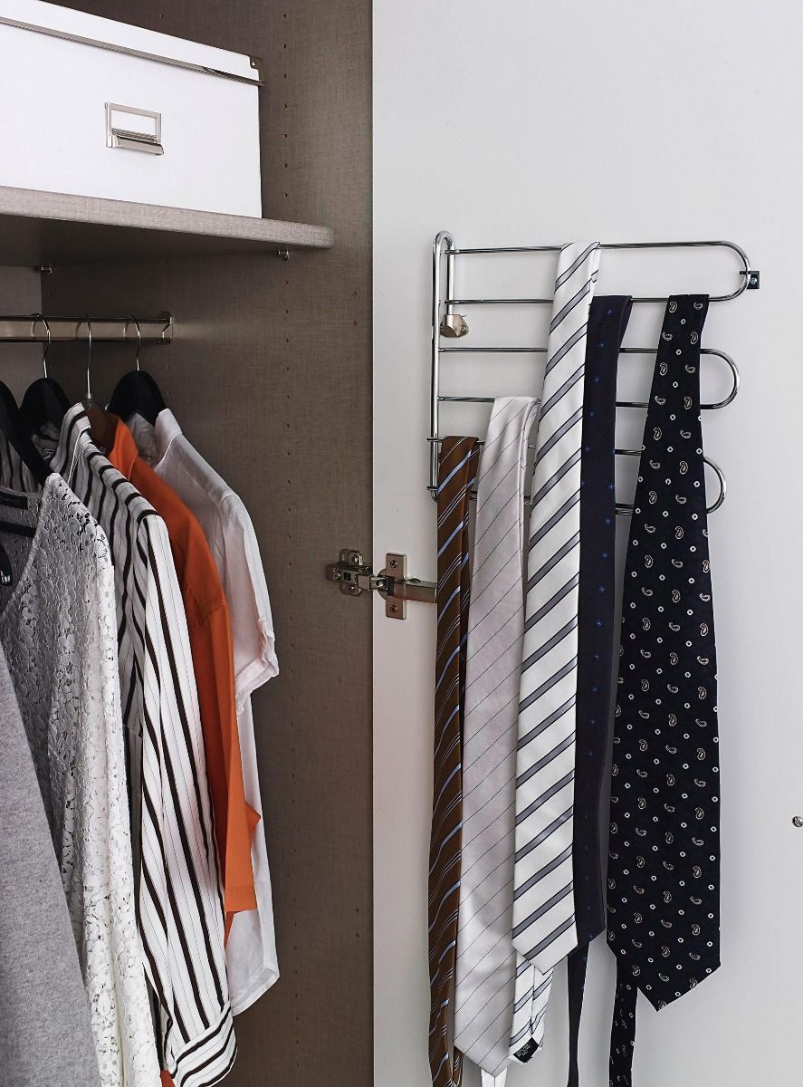 Oakwood Rauch Montclar 6 Door Hinged High Gloss White Wardrobe with Premium Interior