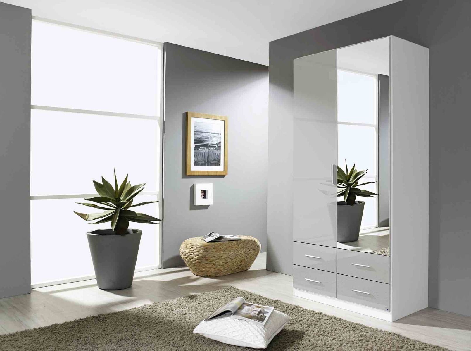 Oakwood Rauch Stuttgart 2 Door Hinged Combi Wardrobe