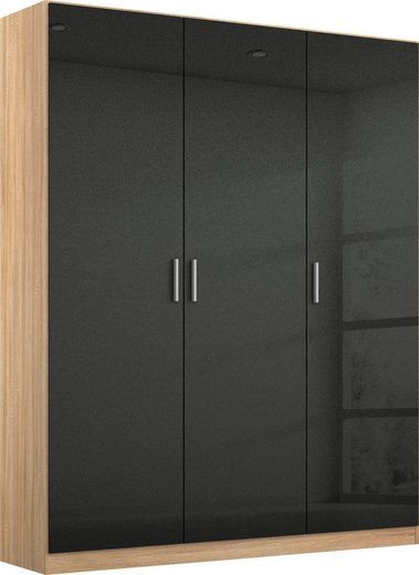 Oakwood Rauch Celle 3 Door Hinged High Gloss Front Wardrobe