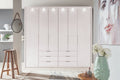 Oakwood Wiemann Monaco 1000 Combi Wardrobe With 6 Hinged Doors - Matt Front
