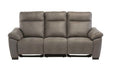 Oakwood Farrah Soft Touch fabric  3 Seater Electric Recliner Sofa