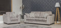 Oakwood Napoli Fabric Upholstered 3 Seater Sofa