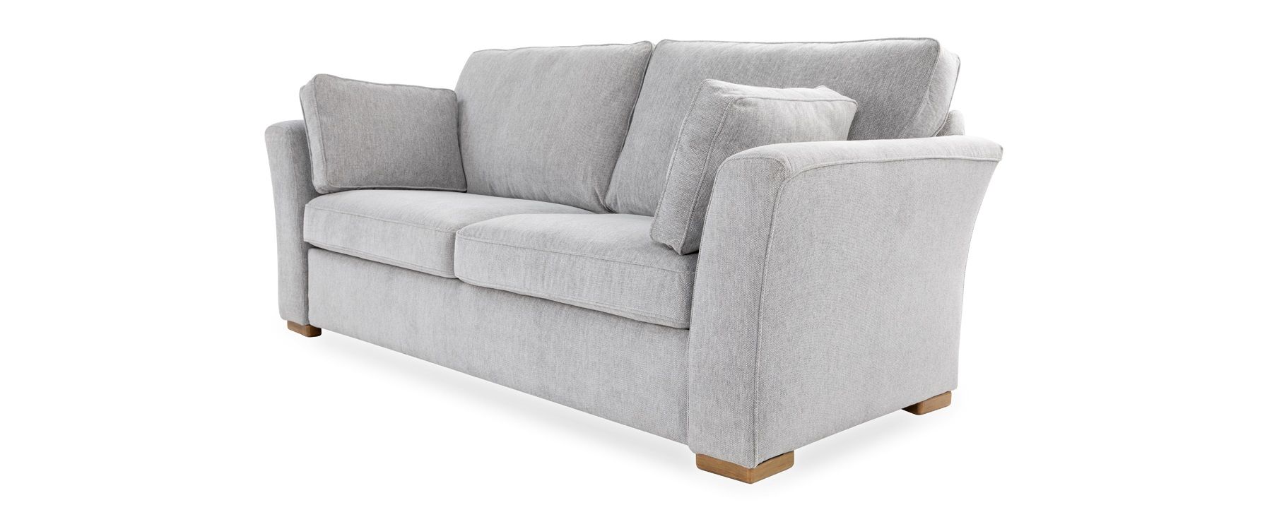 Oakwood Denver Fabric Upholstered 3 Seater Sofa