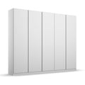 Oakwood Rauch Monostar White 5 Door Hinged Wardrobe W226CM