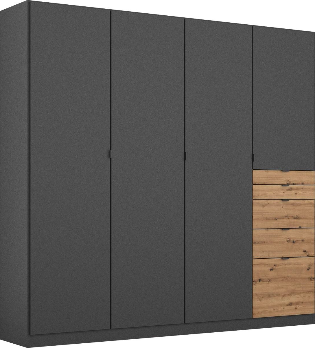 Oakwood Rauch Ontario 4 Door Combi Wardrobe