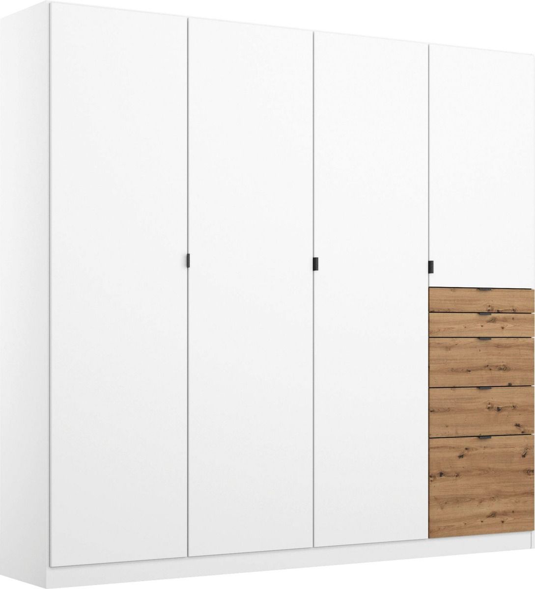 Oakwood Rauch Ontario 4 Door Combi Wardrobe