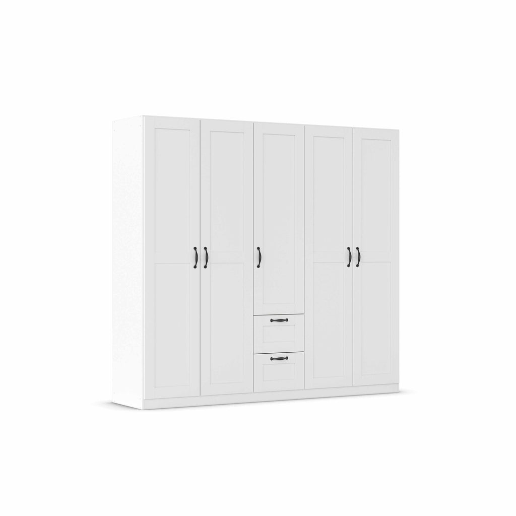 Oakwood Rauch Cottage 5 Door Combi Wardrobe