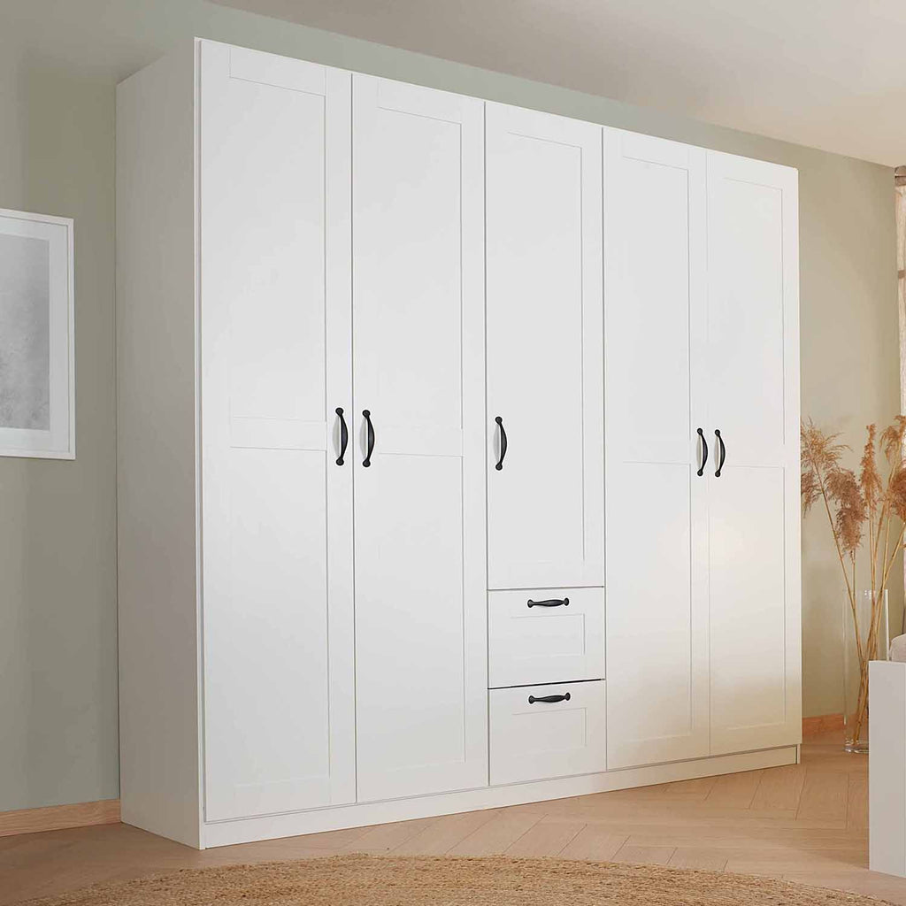 Oakwood Rauch Cottage 5 Door Combi Wardrobe
