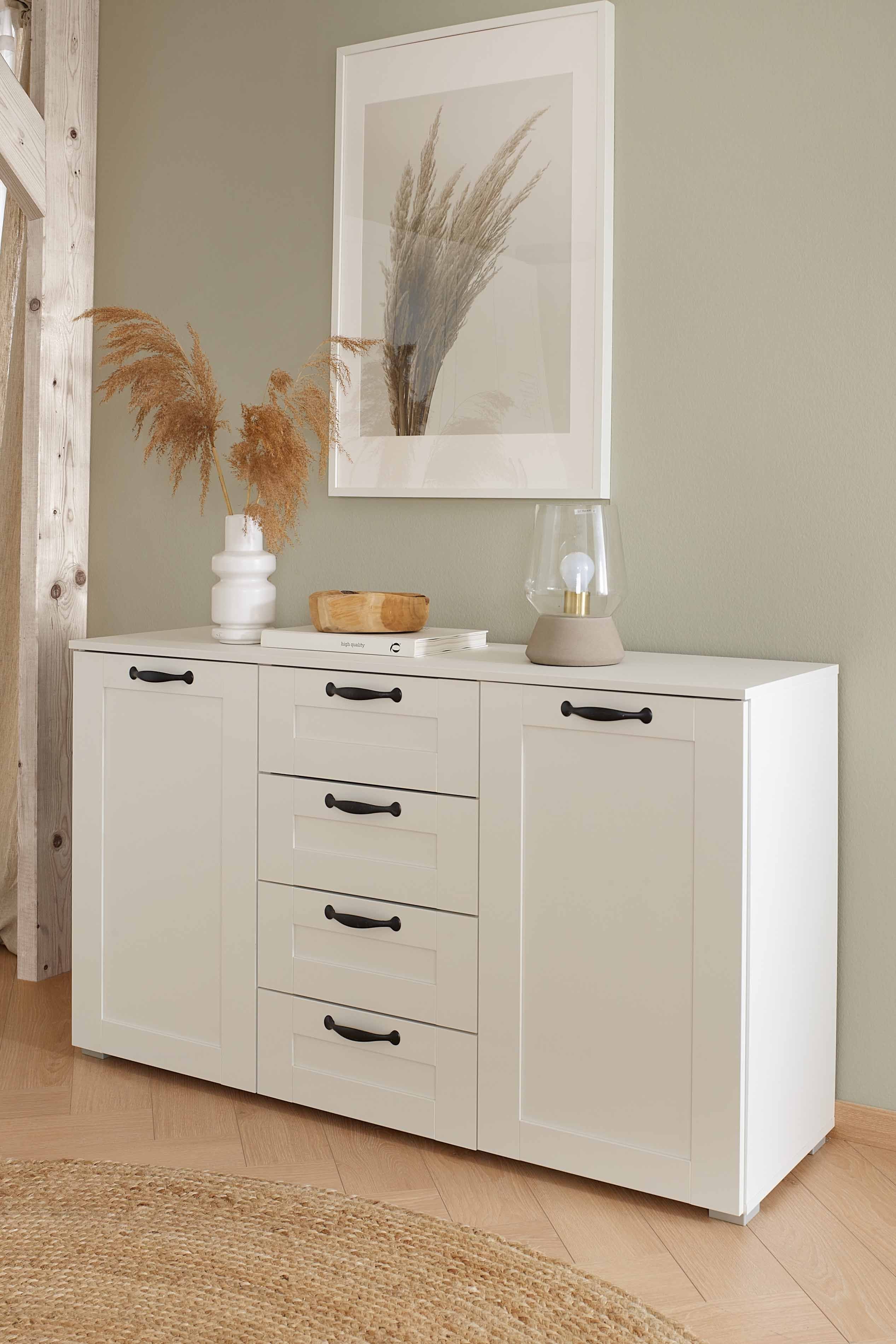 Oakwood Rauch Cottage 4 Door Hinged Wardrobe