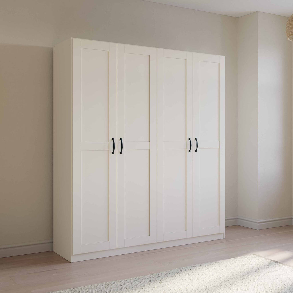 Oakwood Rauch Cottage 4 Door Hinged Wardrobe