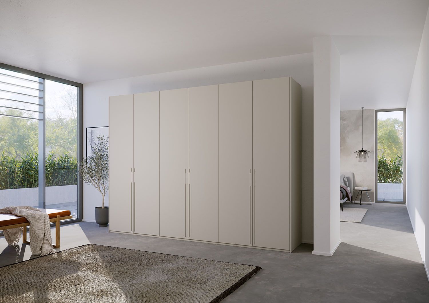Oakwood Rauch Skat Pure 6 Hinged Door Wardrobe
