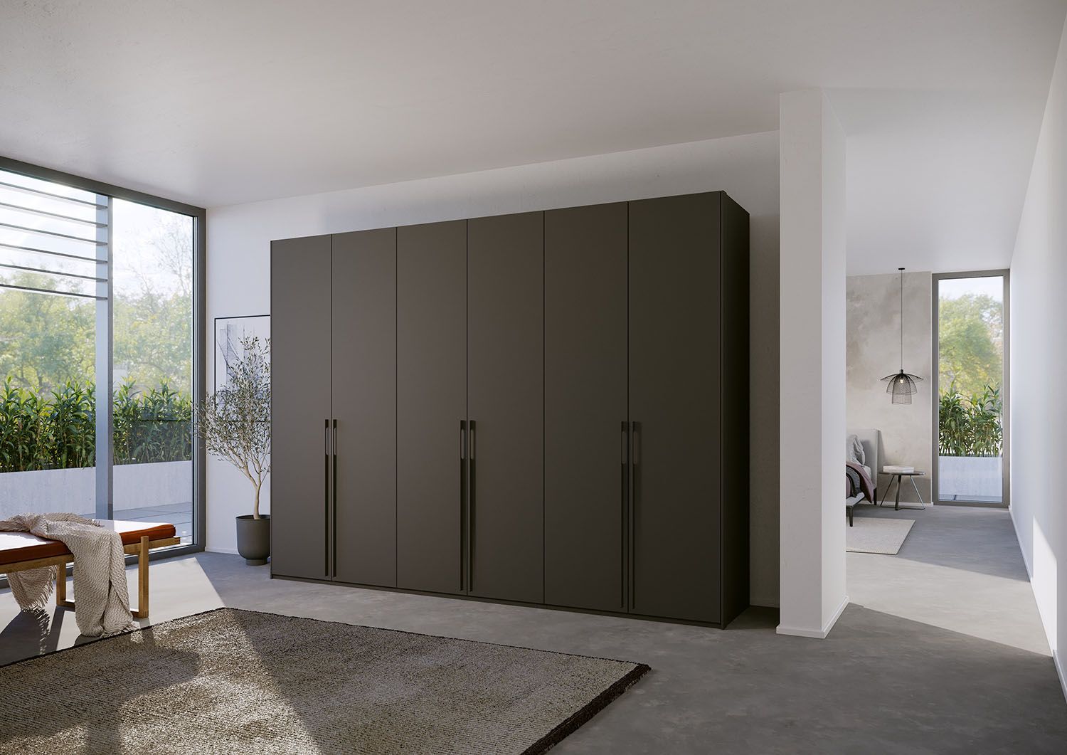 Oakwood Rauch Skat Pure 6 Hinged Door Wardrobe