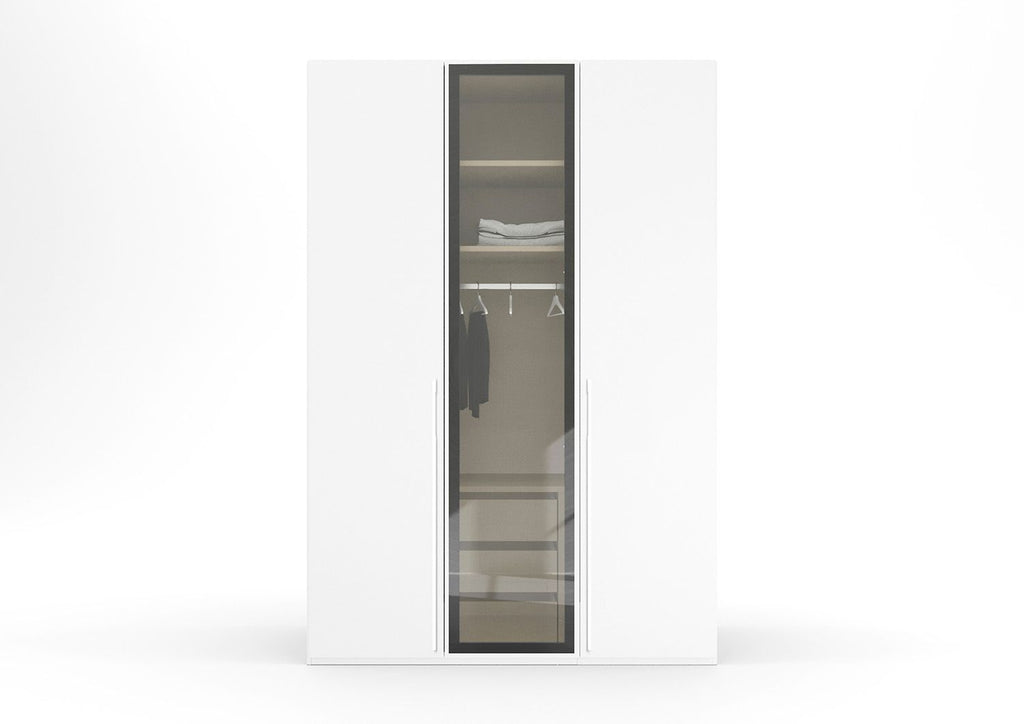 Oakwood Rauch Skat Shine 3 Hinged Door Wardrobe