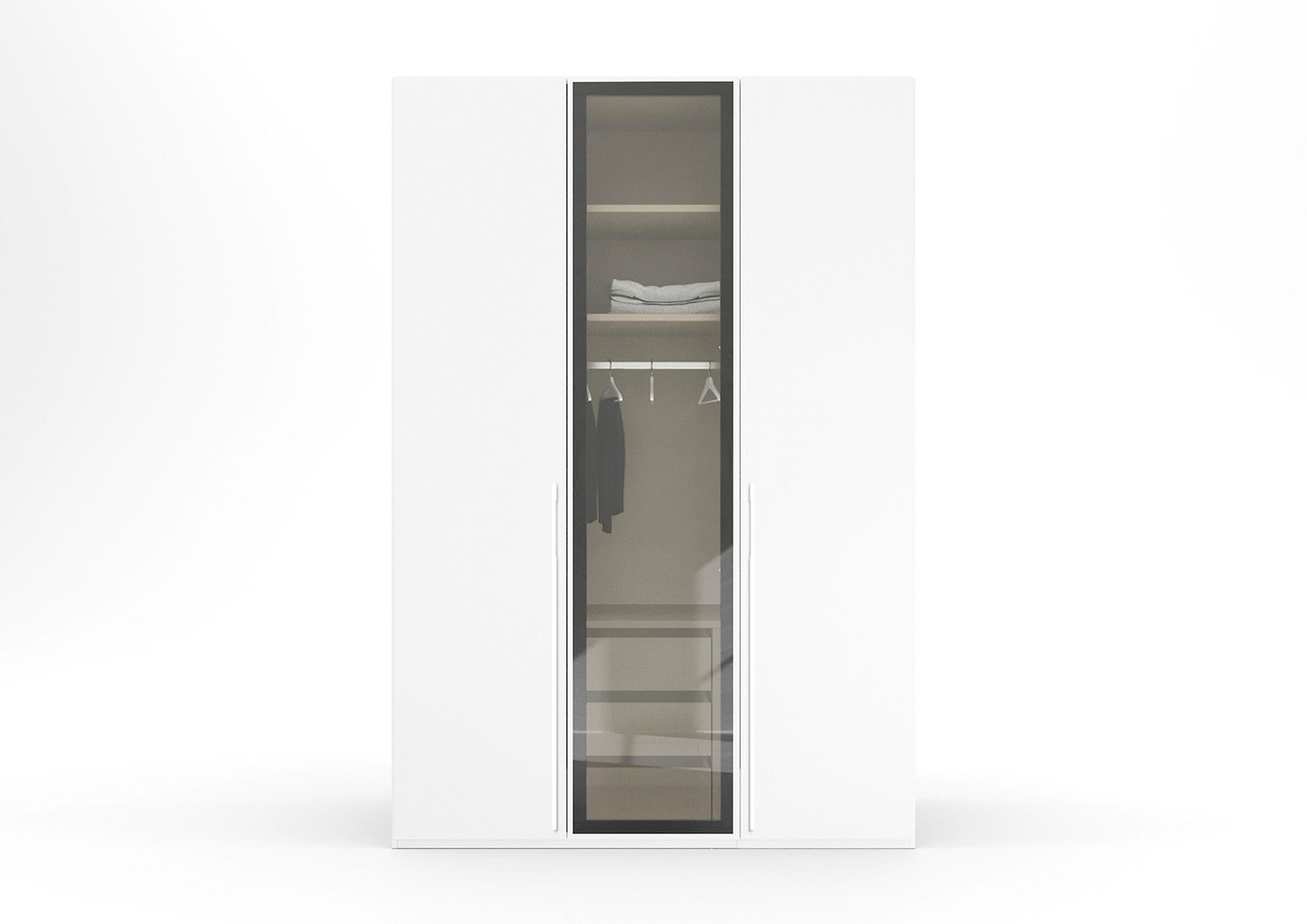 Oakwood Rauch Skat Shine 3 Hinged Door Wardrobe