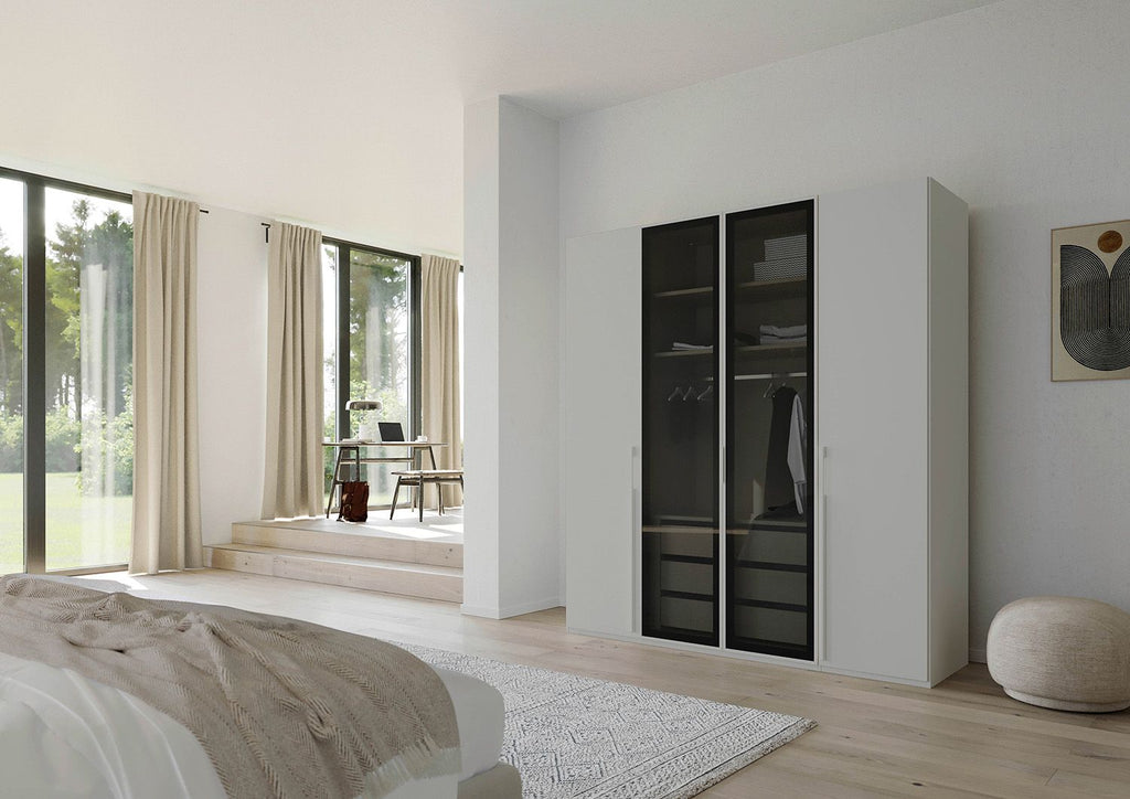 Oakwood Rauch Skat Shine 4 Hinged Door Wardrobe