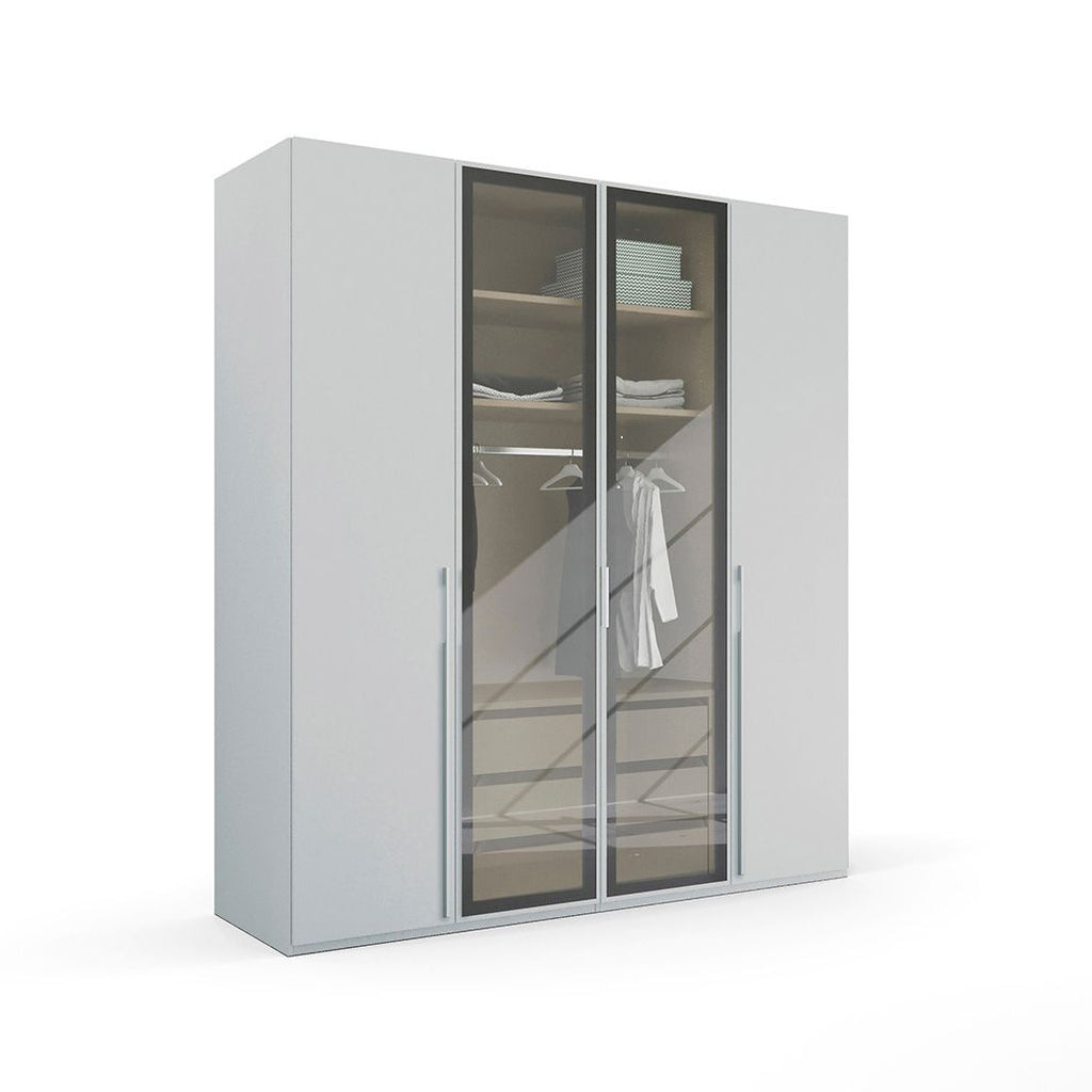 Oakwood Rauch Skat Shine 4 Hinged Door Wardrobe