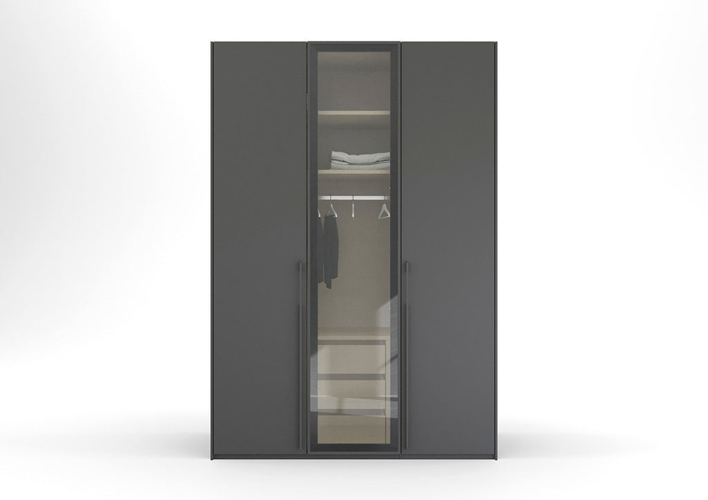 Oakwood Rauch Skat Shine 3 Hinged Door Wardrobe