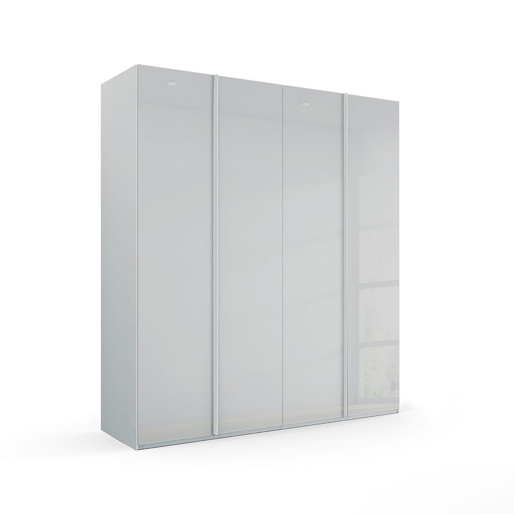 Oakwood Rauch Skat meridian 4 Hinged Door Wardrobe Glass Finish