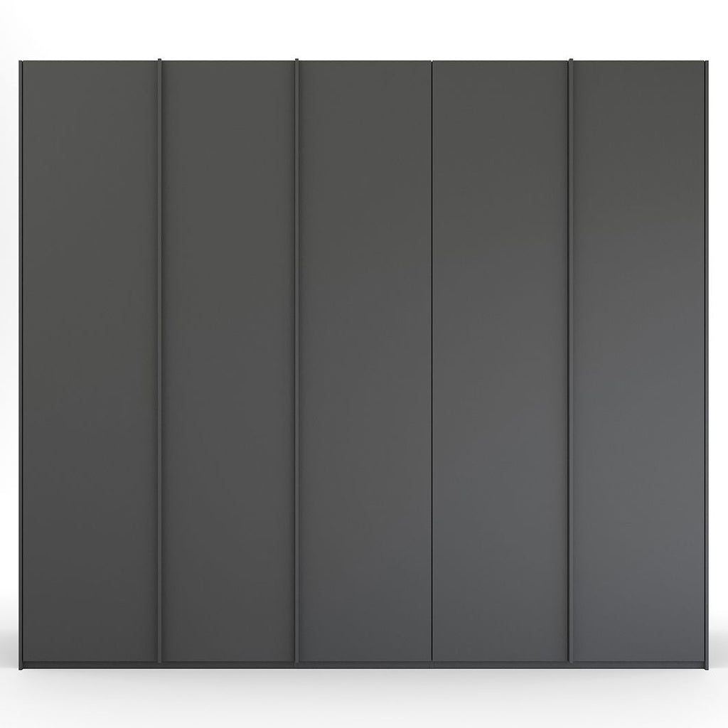 Oakwood Rauch Skat Meridian 5 Hinged Door Wardrobe  Matt Finish