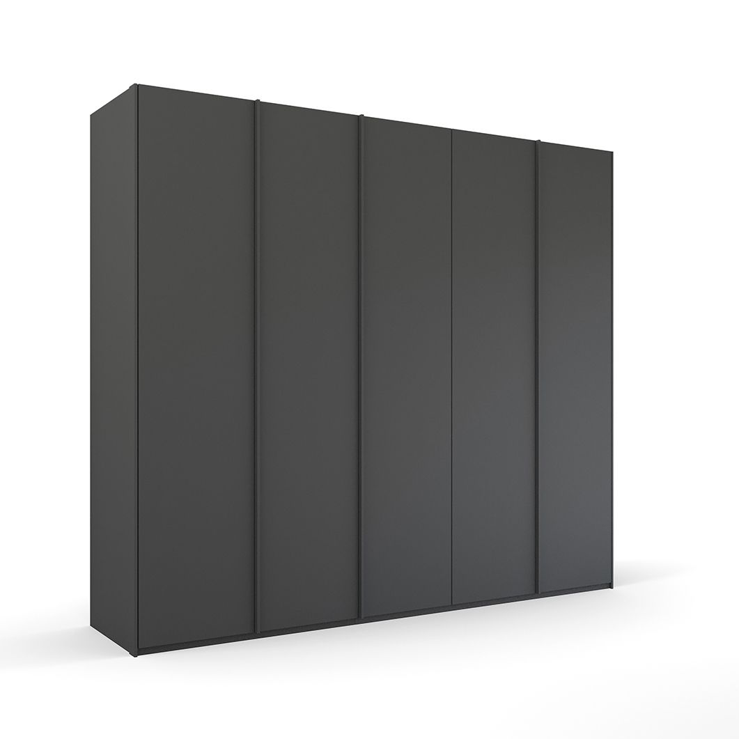 Oakwood Rauch Skat Meridian 5 Hinged Door Wardrobe  Matt Finish