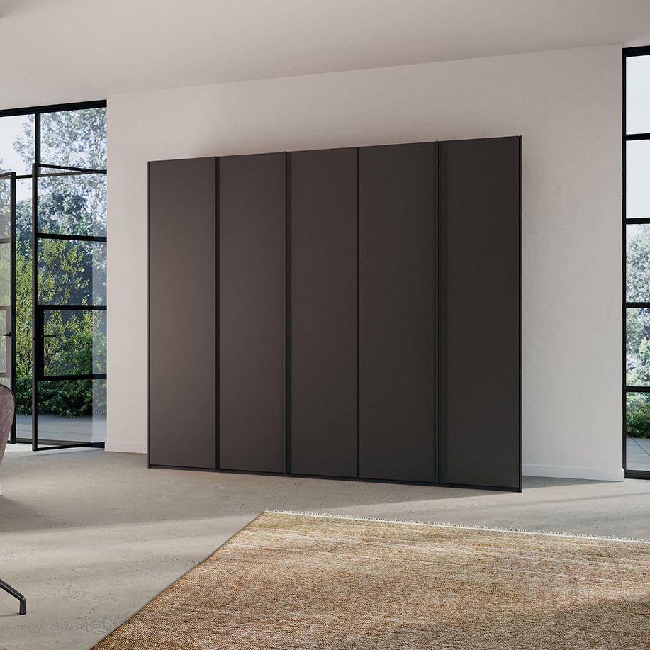 Oakwood Rauch Skat Meridian 5 Hinged Door Wardrobe  Matt Finish