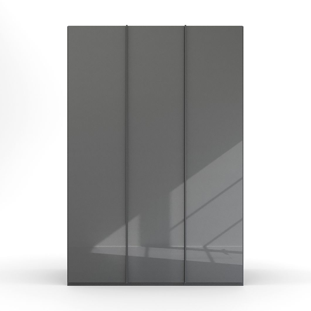 Oakwood Rauch Skat meridian 3 Hinged Door Wardrobe Glass Finish