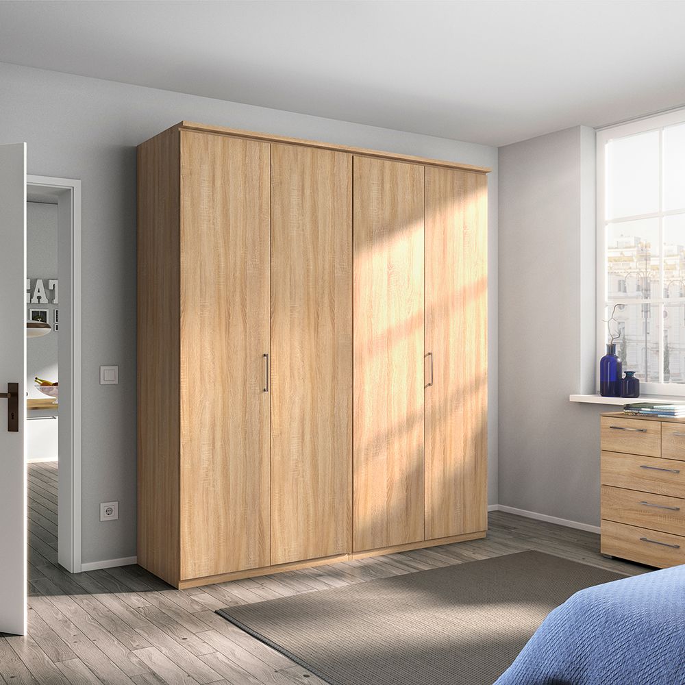 Oakwood Rauch Tellin 4 Hinged Door Wardrobe