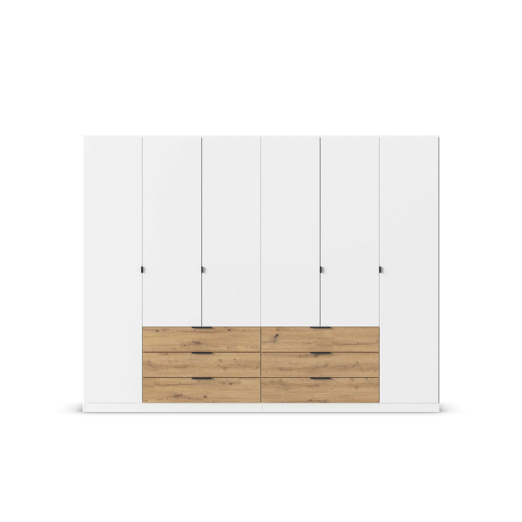 Oakwood Rauch Davoa 6 Door Hinged Wardrobe