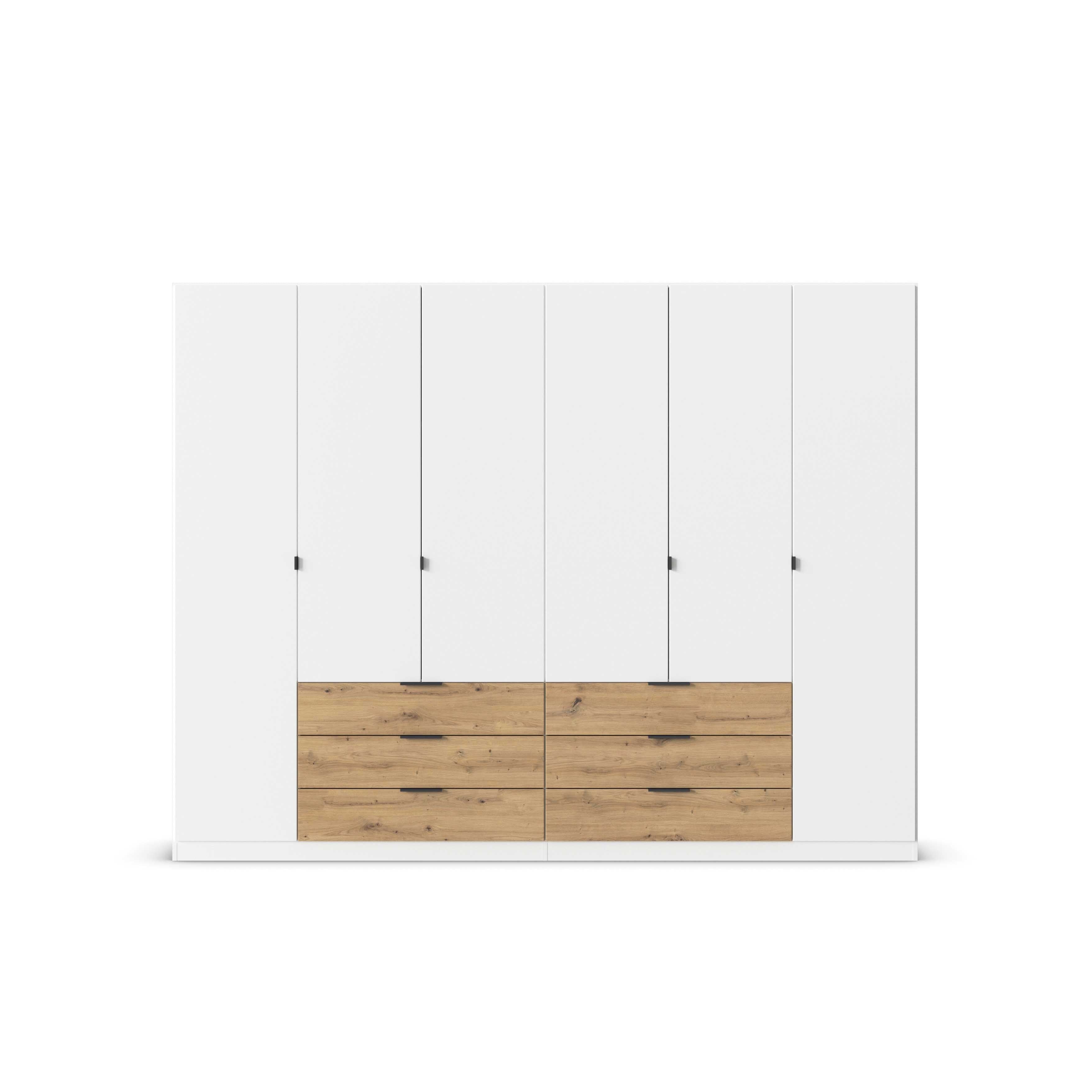 Oakwood Rauch Davoa 6 Door Hinged Wardrobe