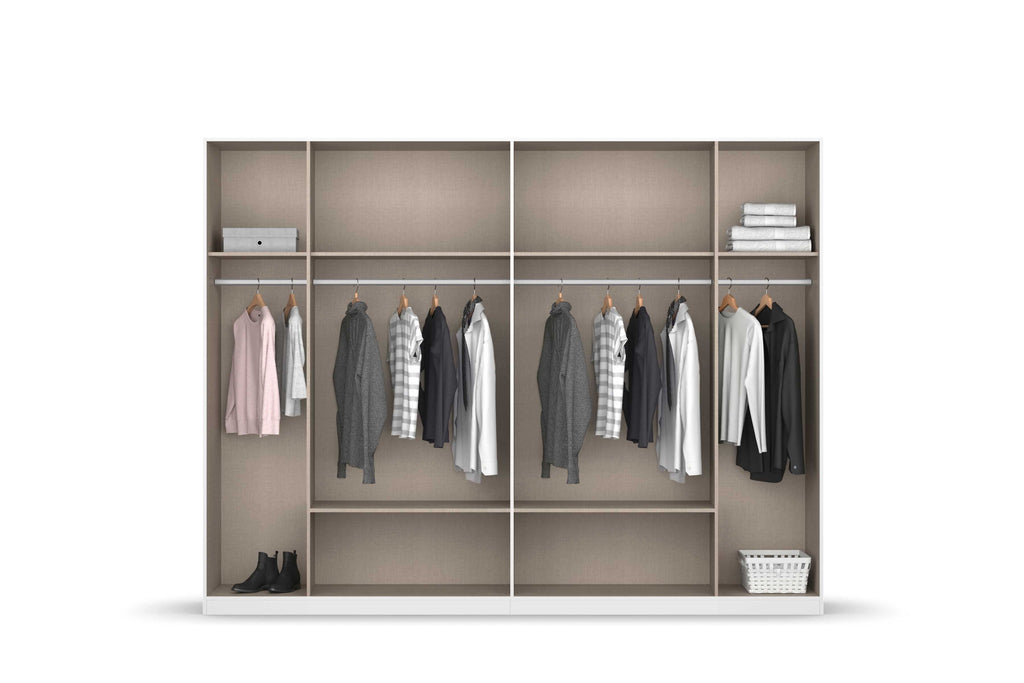 Oakwood Rauch Davoa 6 Door Hinged Wardrobe