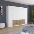 Oakwood Rauch Davoa 6 Door Hinged Wardrobe