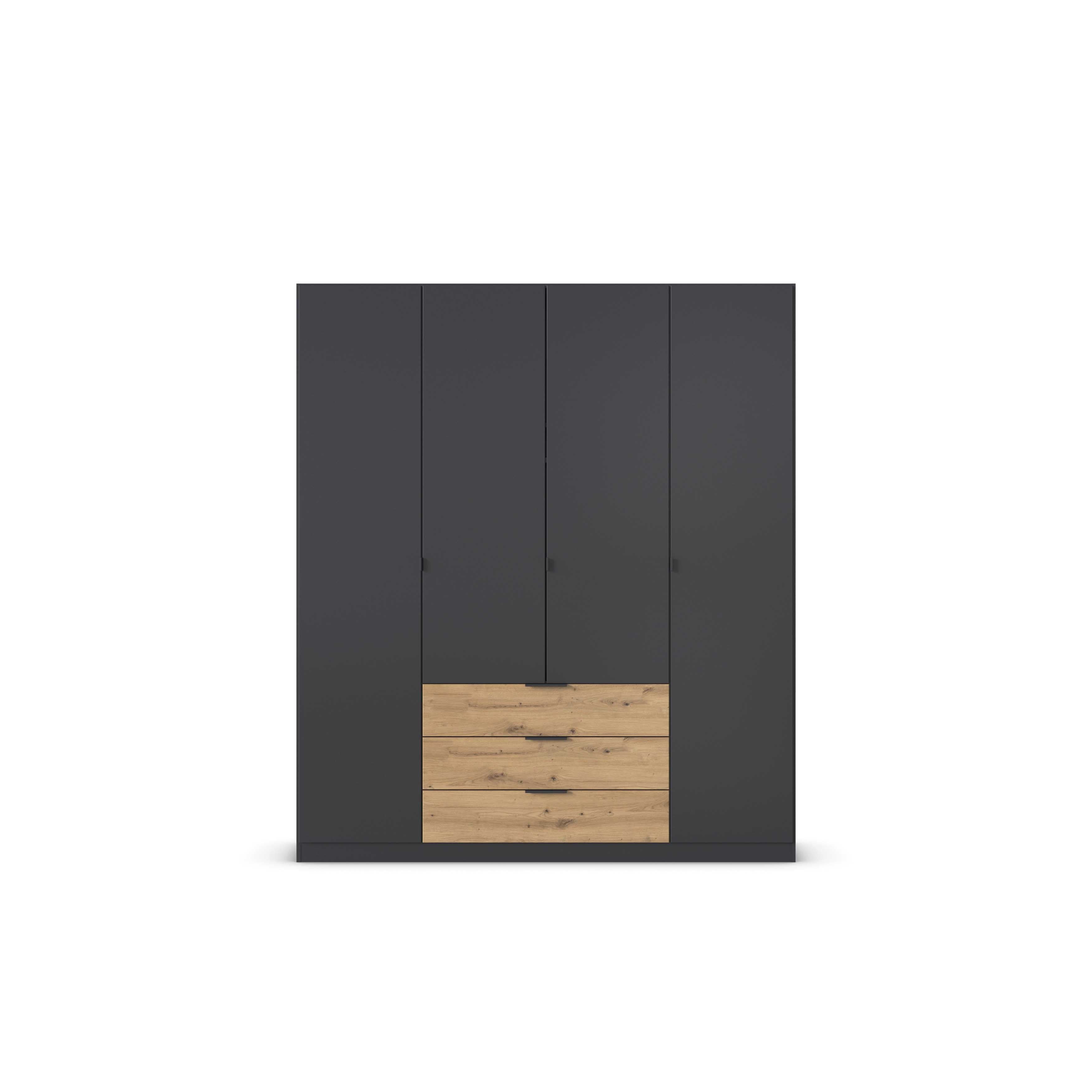 Oakwood Rauch Davoa 4 Door Hinged Wardrobe