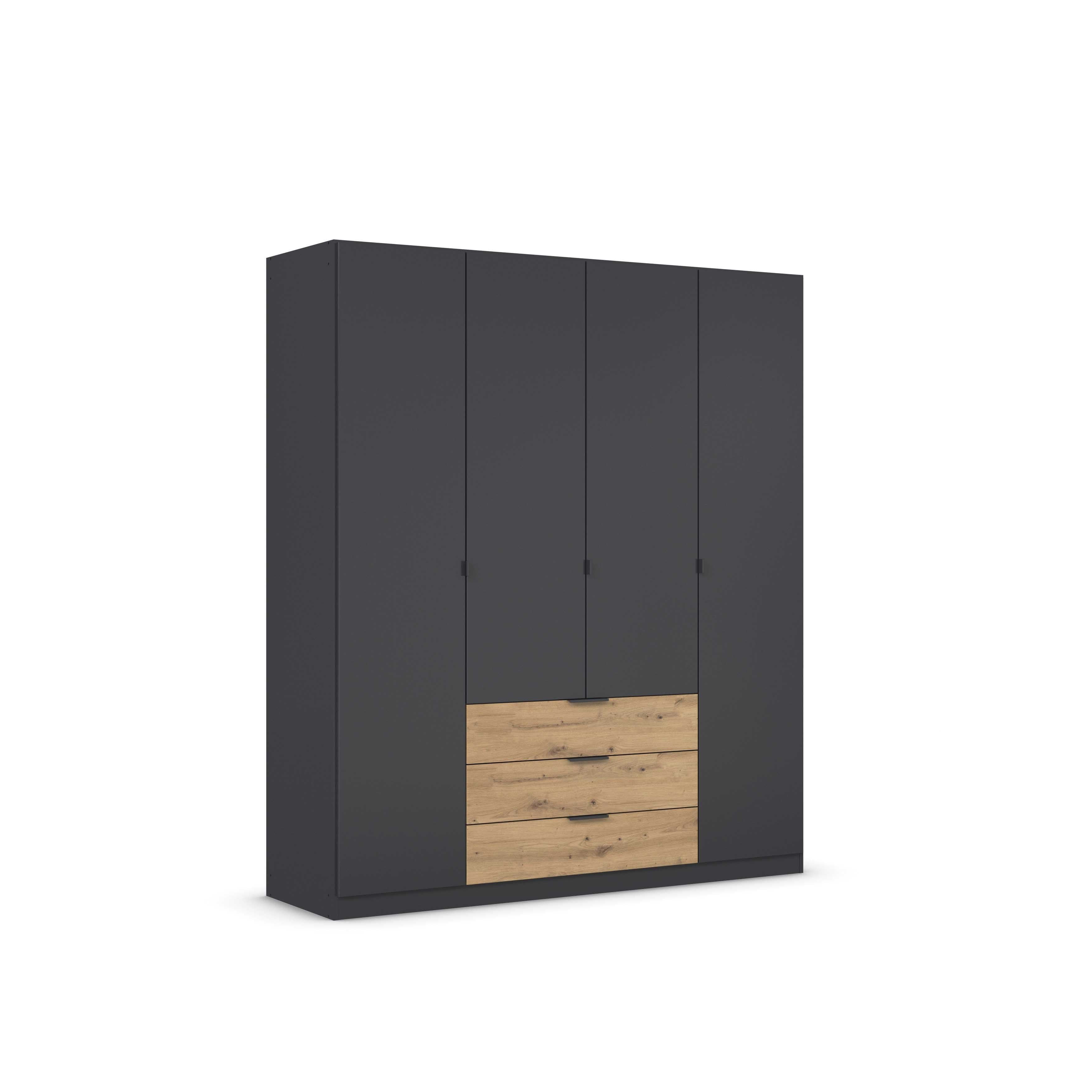Oakwood Rauch Davoa 4 Door Hinged Wardrobe