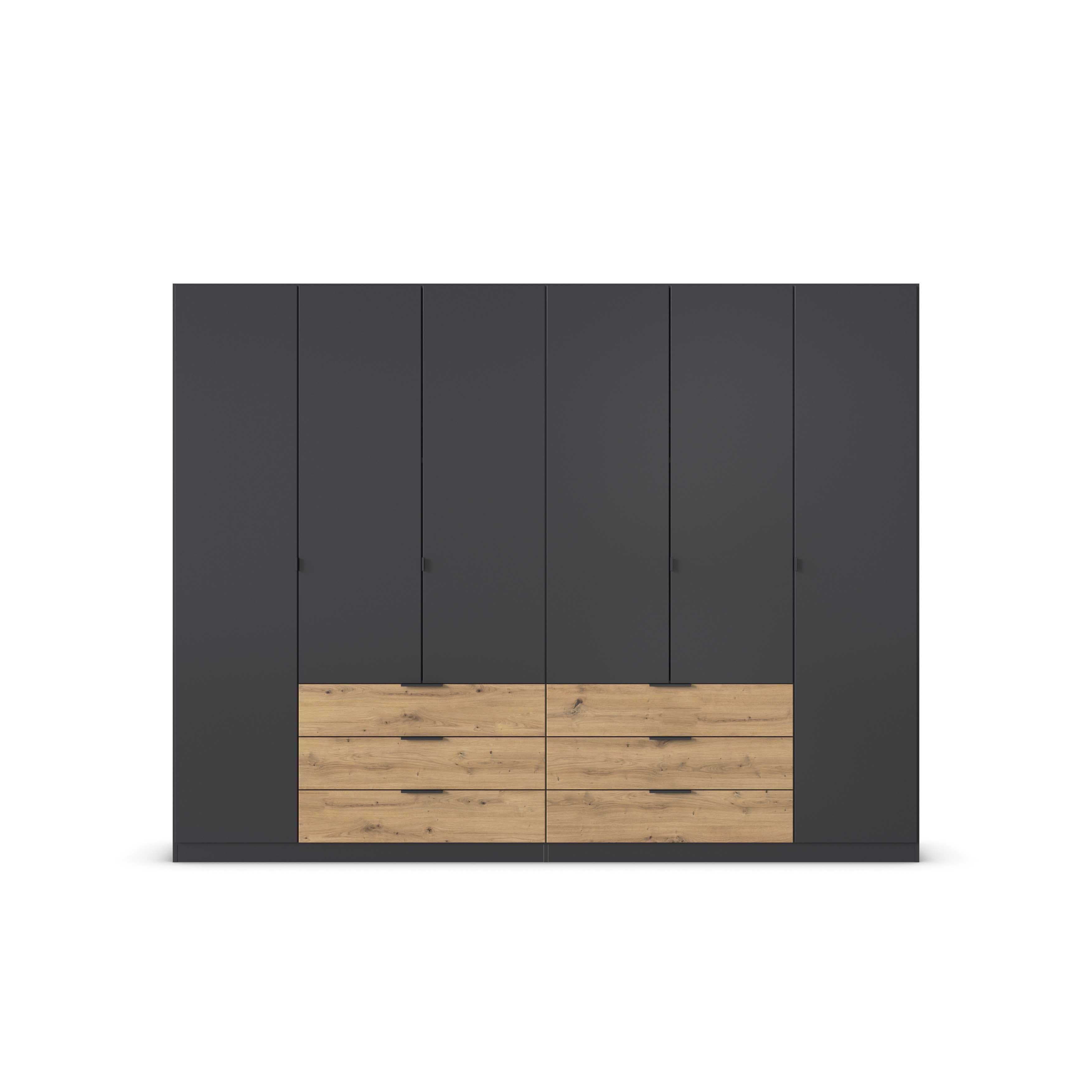 Oakwood Rauch Davoa 6 Door Hinged Wardrobe
