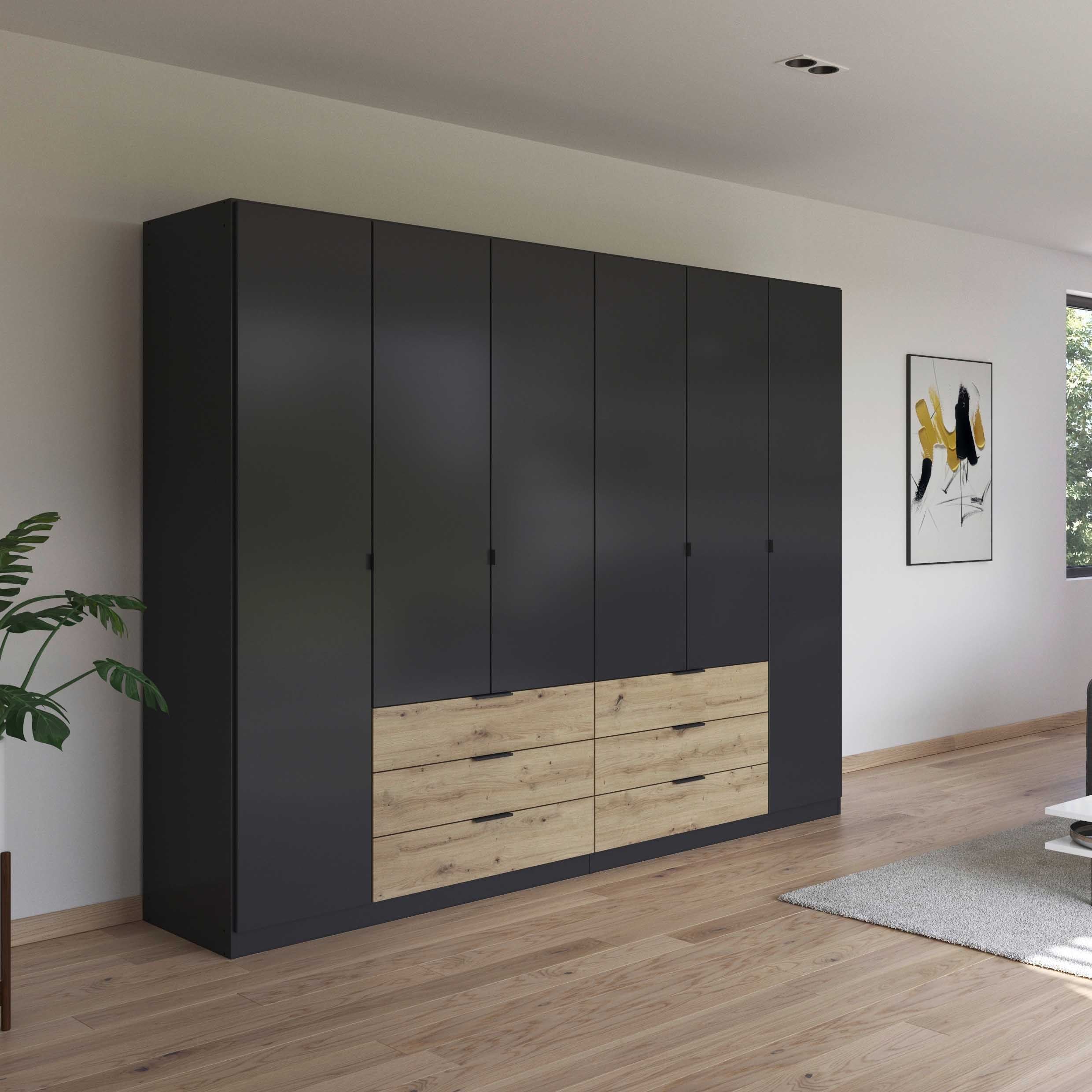 Oakwood Rauch Davoa 6 Door Hinged Wardrobe