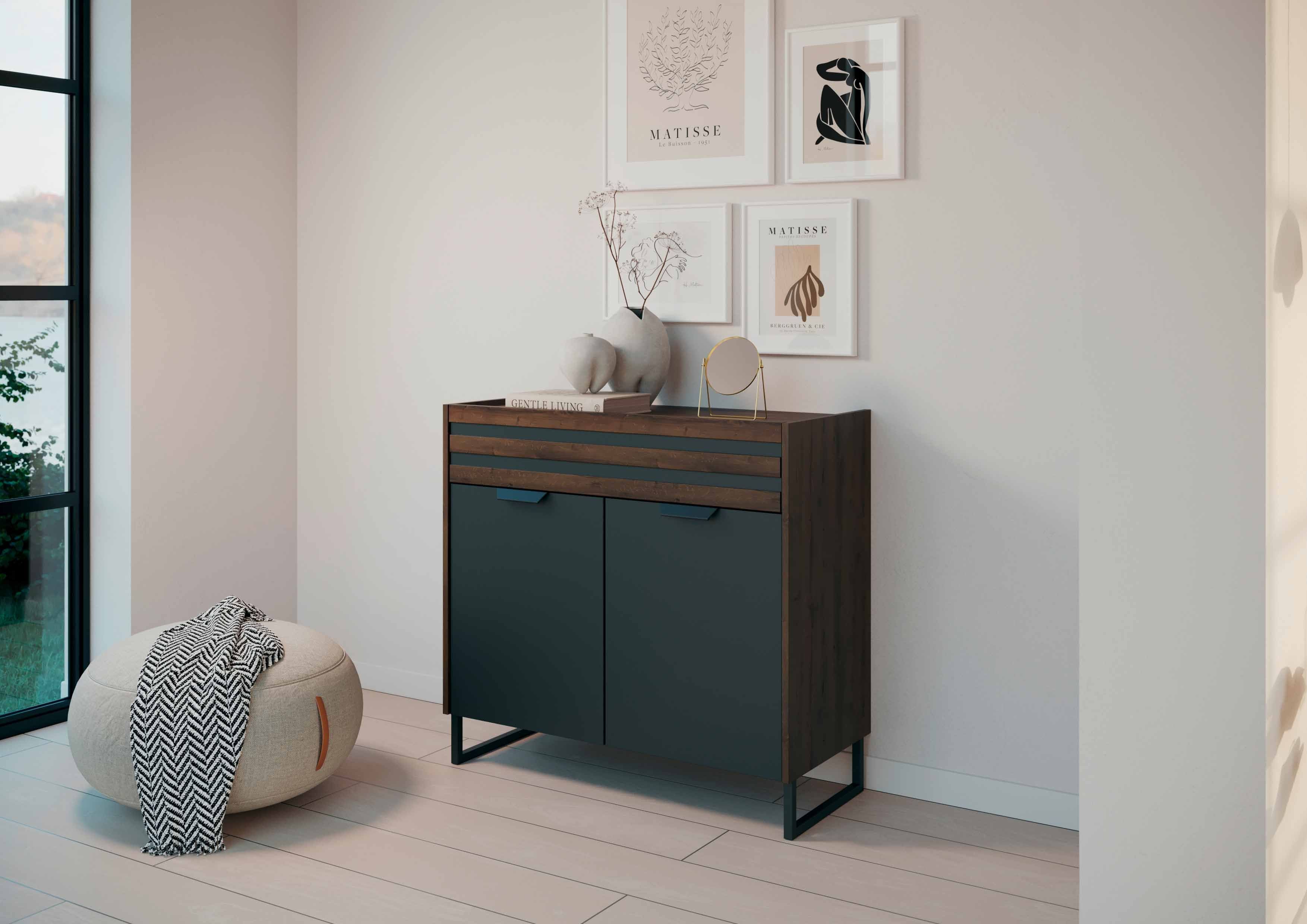 Oakwood Rauch Barea Sliding Door Wardrobe Champagne