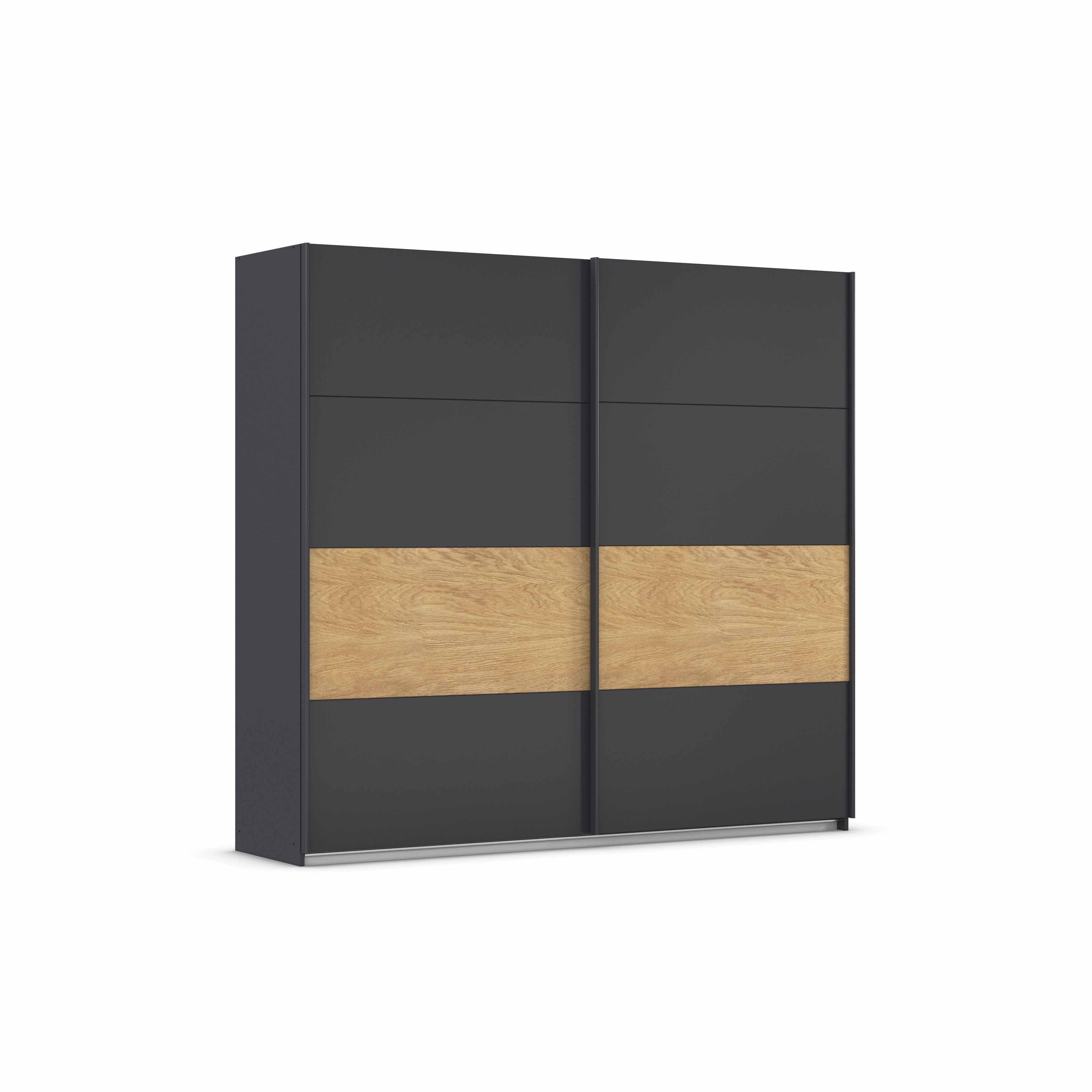 Oakwood Rauch Malva 2-Door Sliding Wardrobe - 226 CM