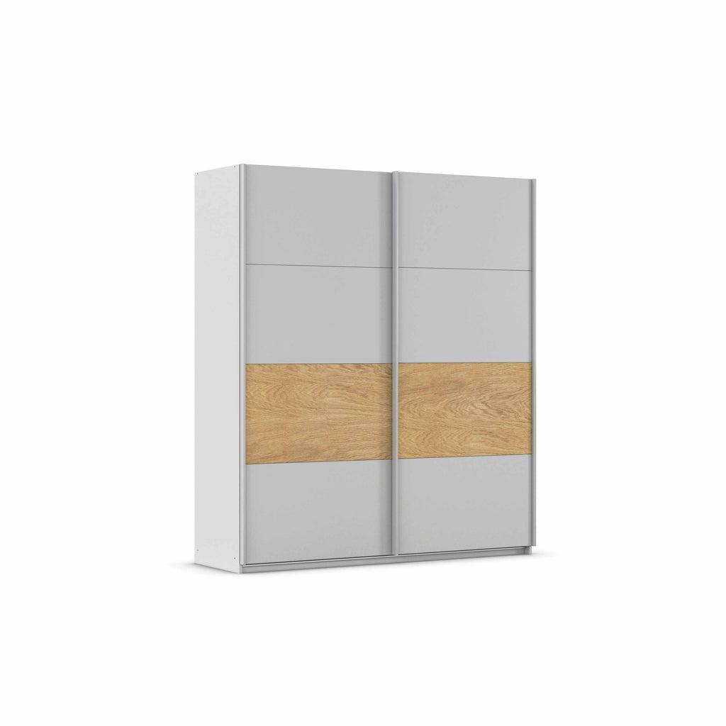 Oakwood Rauch Malva 2-Door Sliding Wardrobe - 181 CM