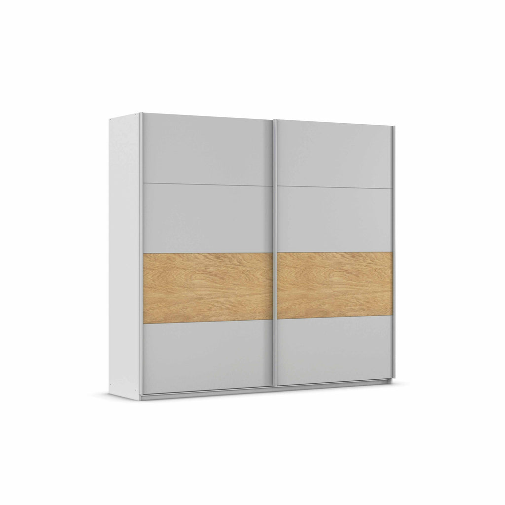 Oakwood Rauch Malva 2-Door Sliding Wardrobe - 226 CM