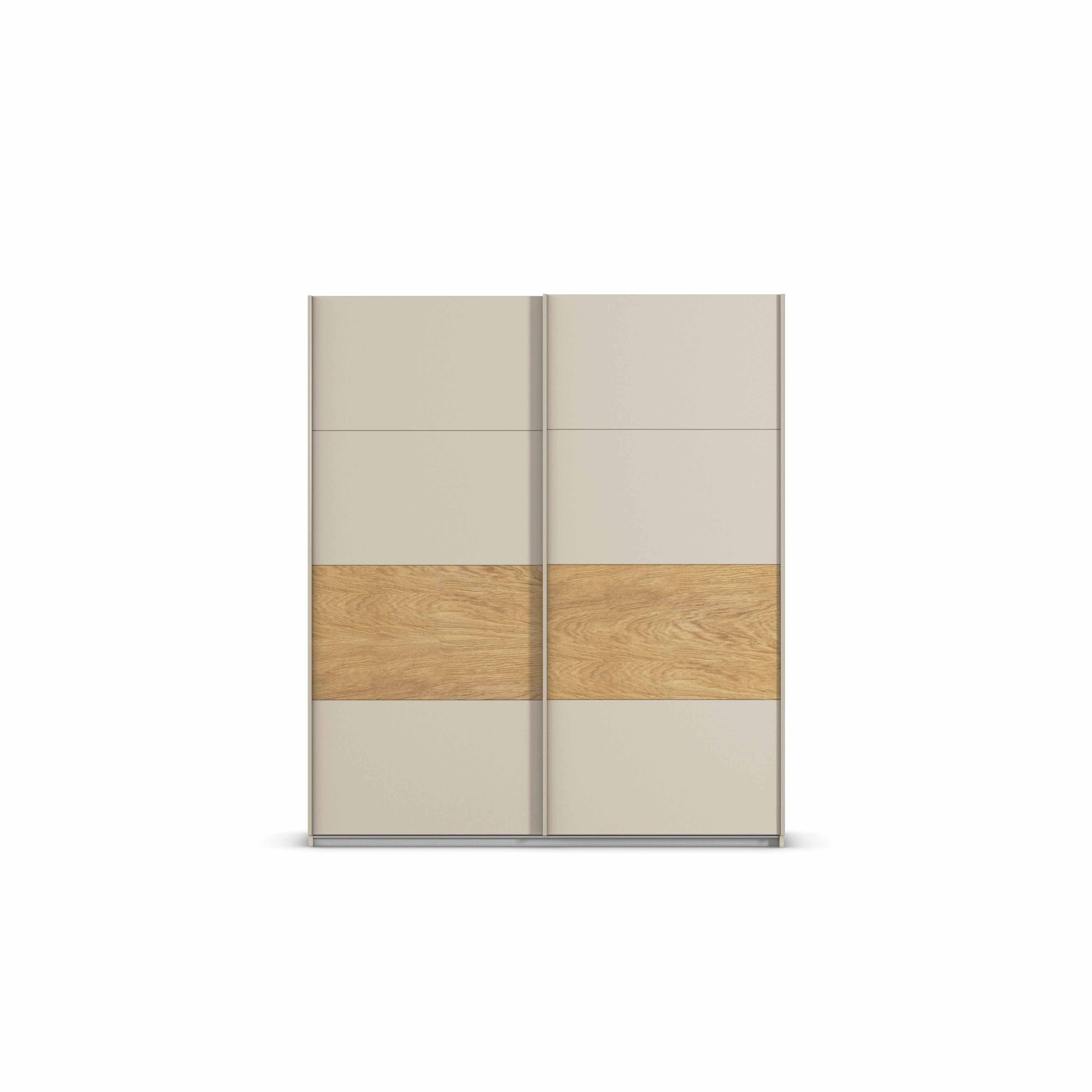 Oakwood Rauch Malva 2-Door Sliding Wardrobe - 181 CM
