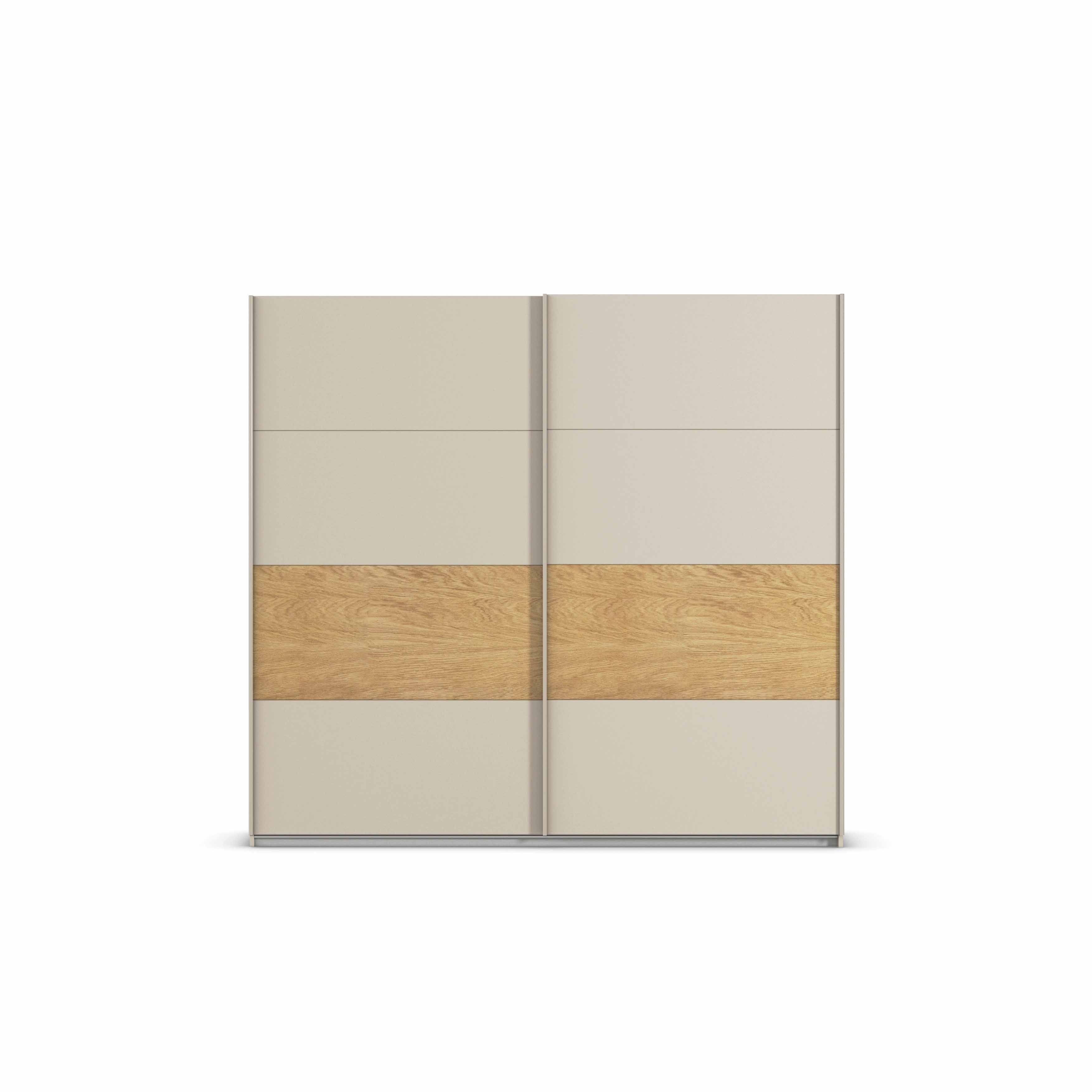 Oakwood Rauch Malva 2-Door Sliding Wardrobe - 226 CM