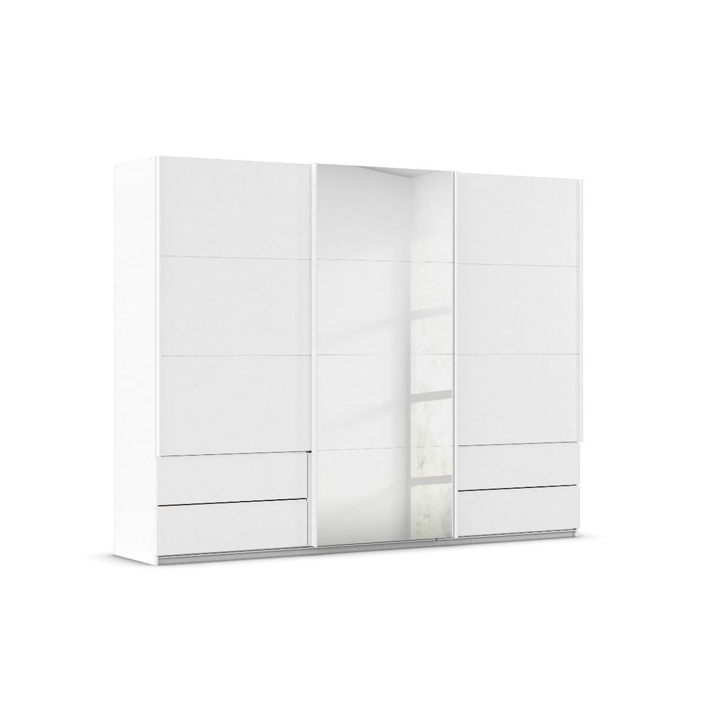 Oakwood Rauch Elara Alpine White 3 door Sliding Wardrobe