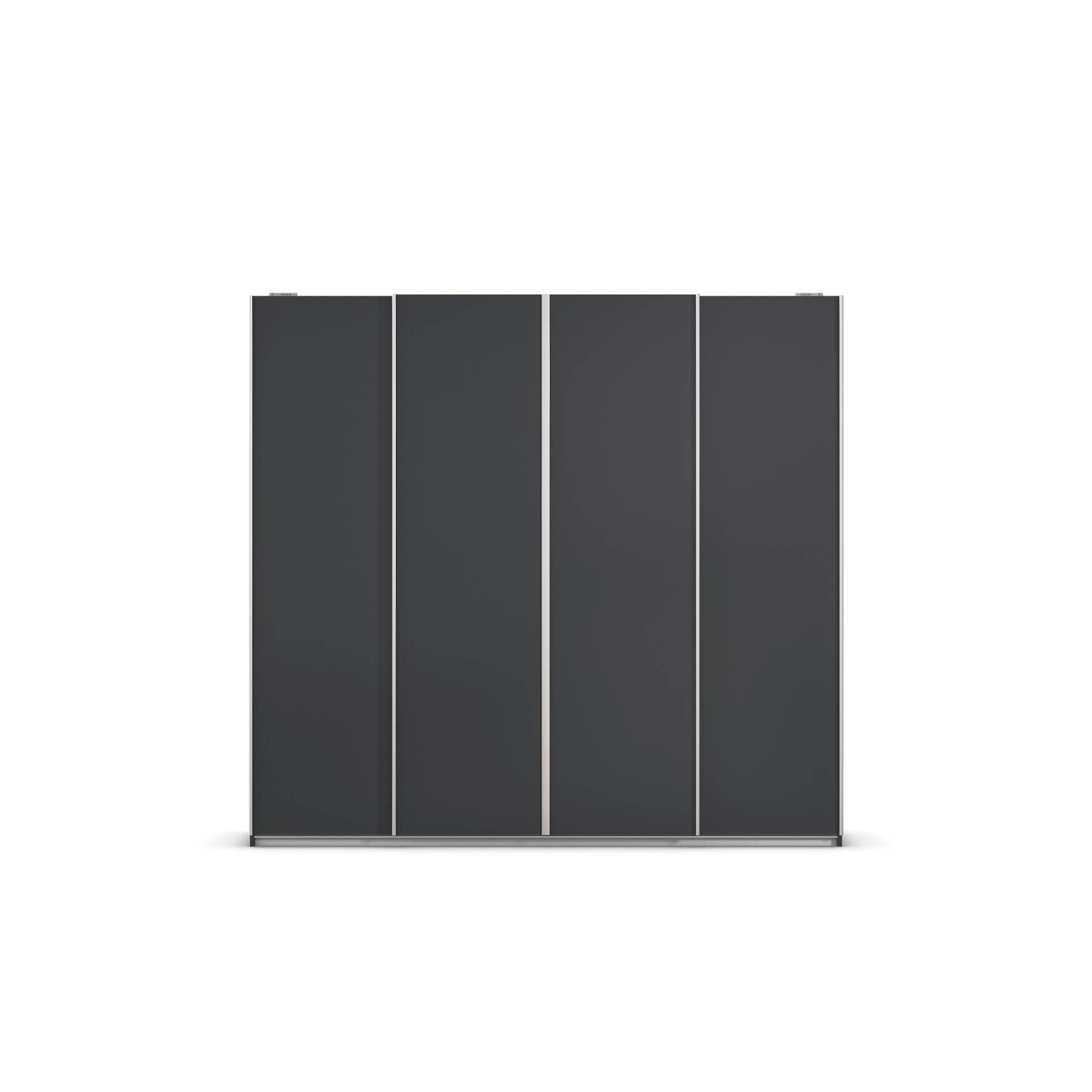 Oakwood Rauch Altera Metallic Grey 4 Door Sliding Wardrobe